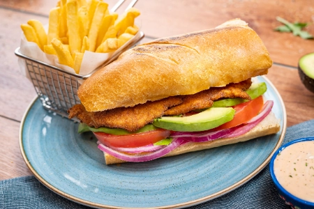 Sándwich de Pescado Apanado